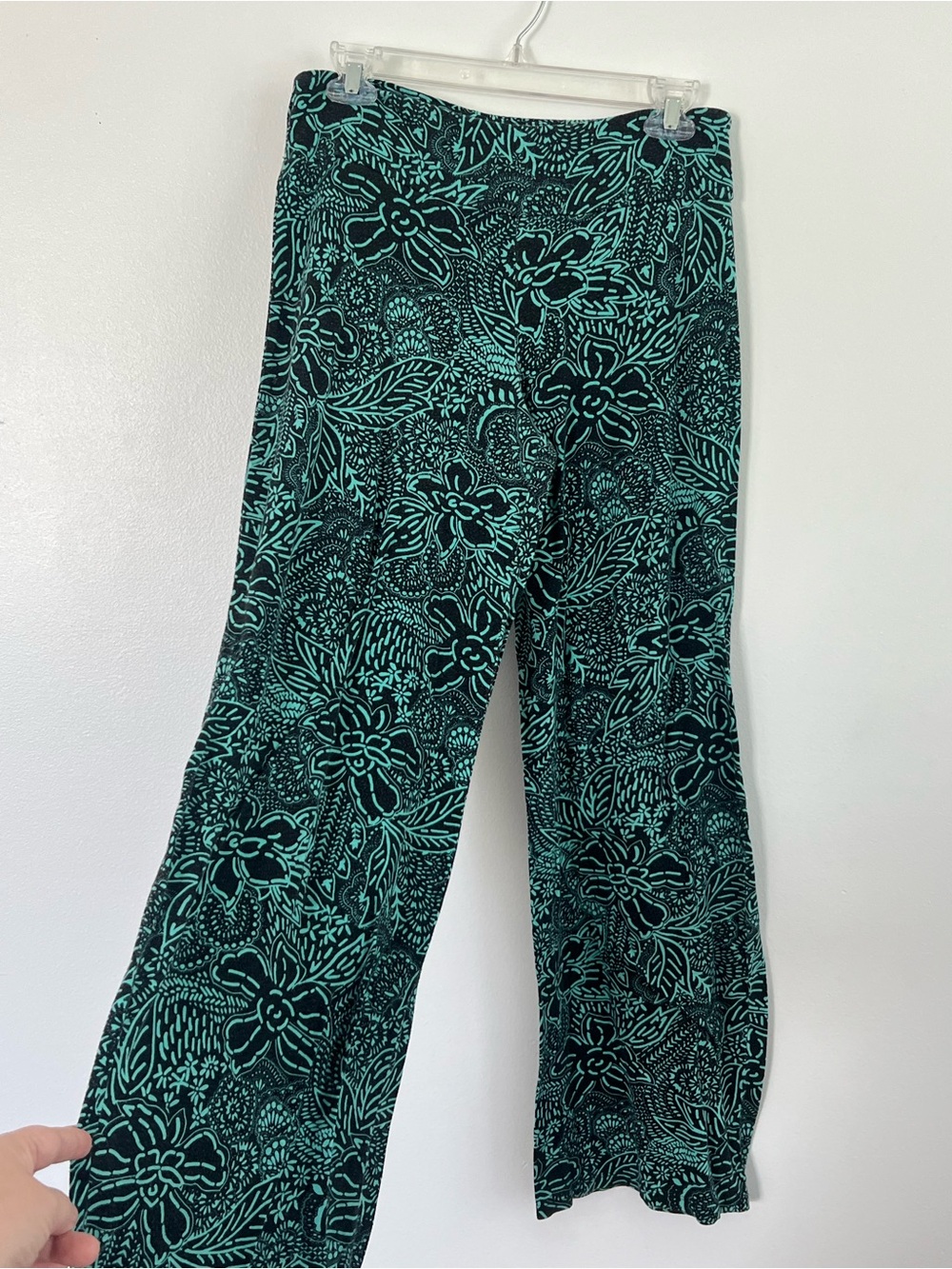 Cato Wide Leg Palazzo Botanical Print Pants